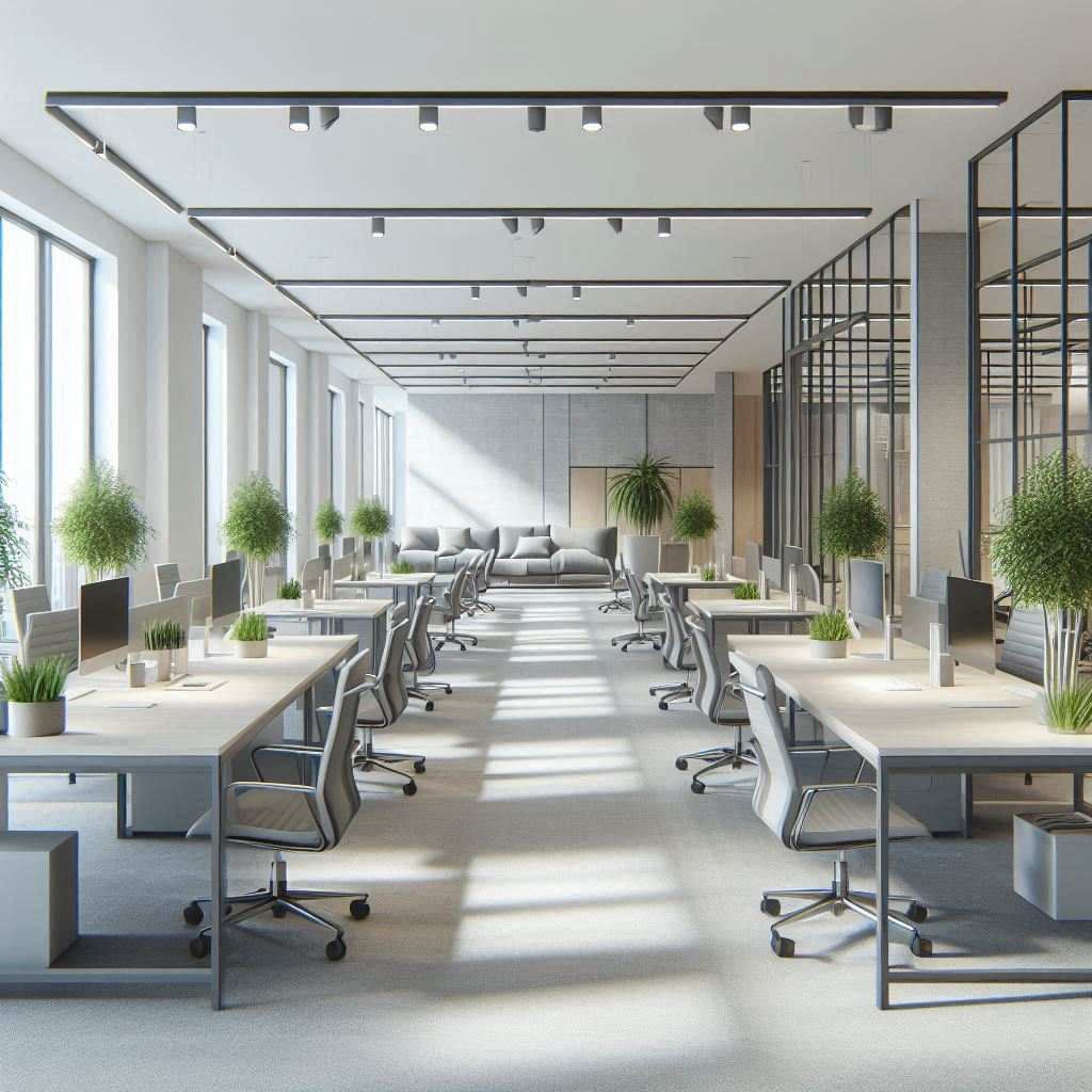 设计团队在写字楼办公管理办公家具布局时怎样减少空间分区重新划分带来的干扰